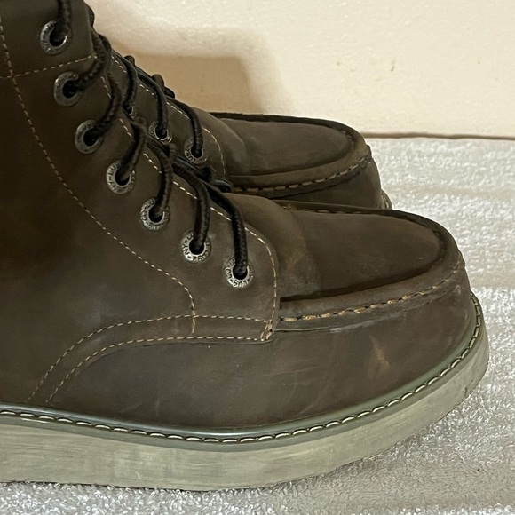 Lugz High Top Safety Steel Toe Boots Sz 10W main image 7